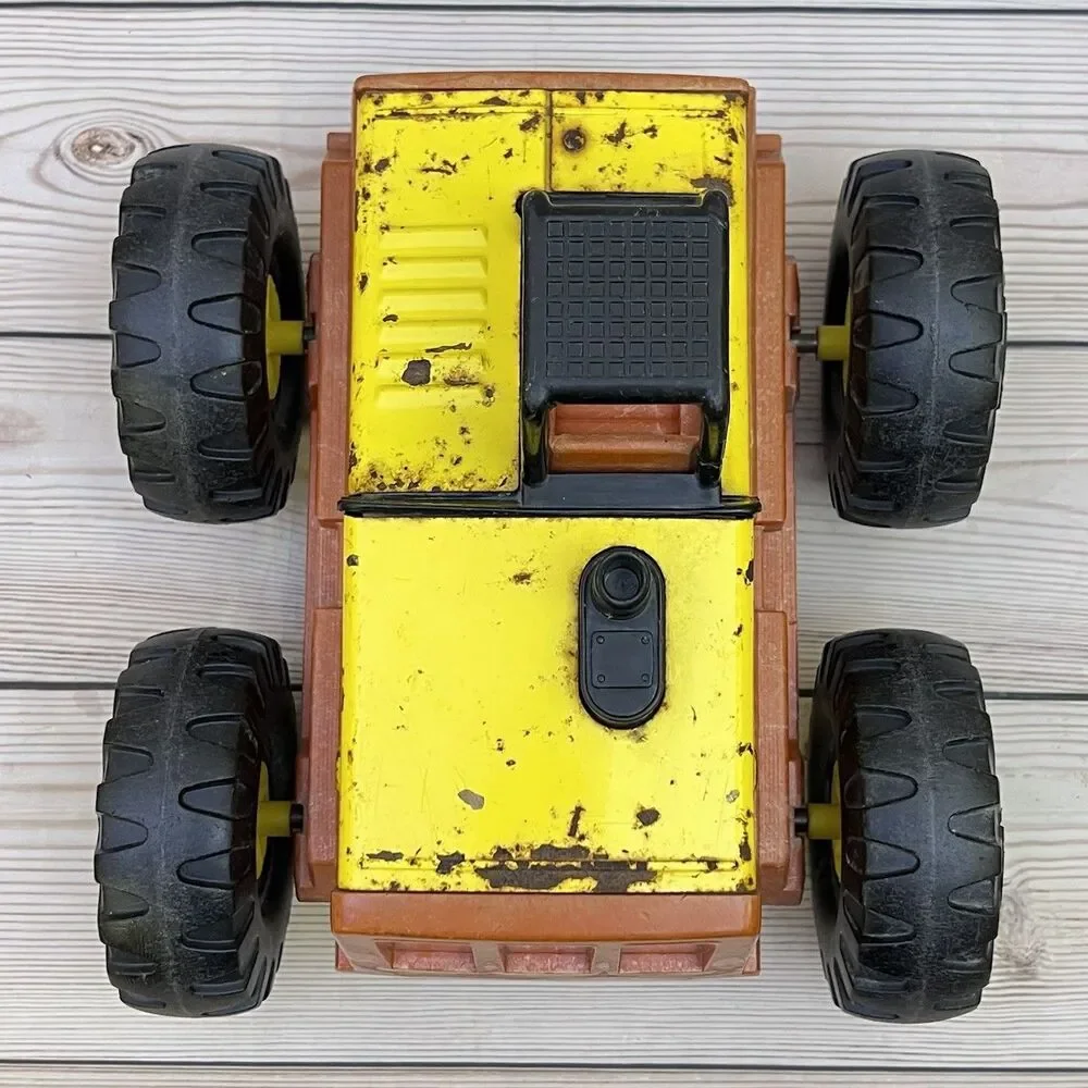 RARE Vintage Mighty Tonka Truck Strong Arm Loader 1978 Steel Toy CAB ONLY Orange